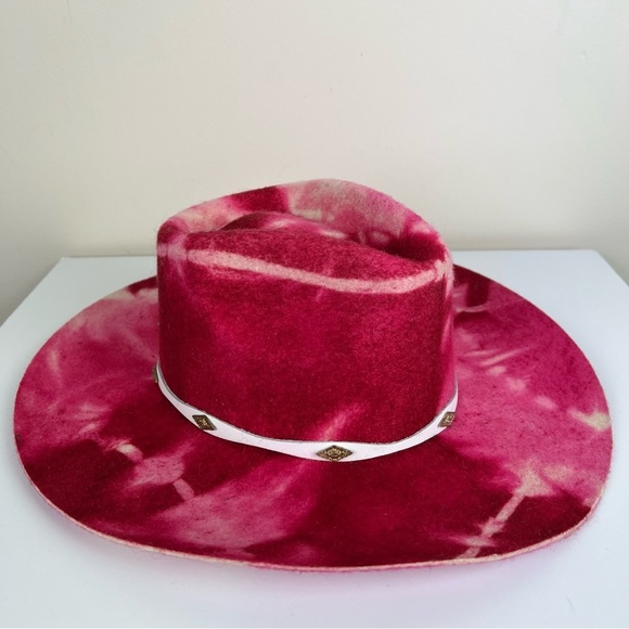 ASN | Festival Western Cowgirl In LA Hat Wool Size Pink Tie Dyed | S main image 14